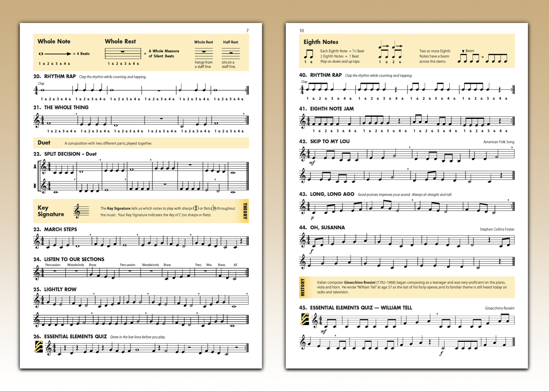 Essential Elements Band Book One