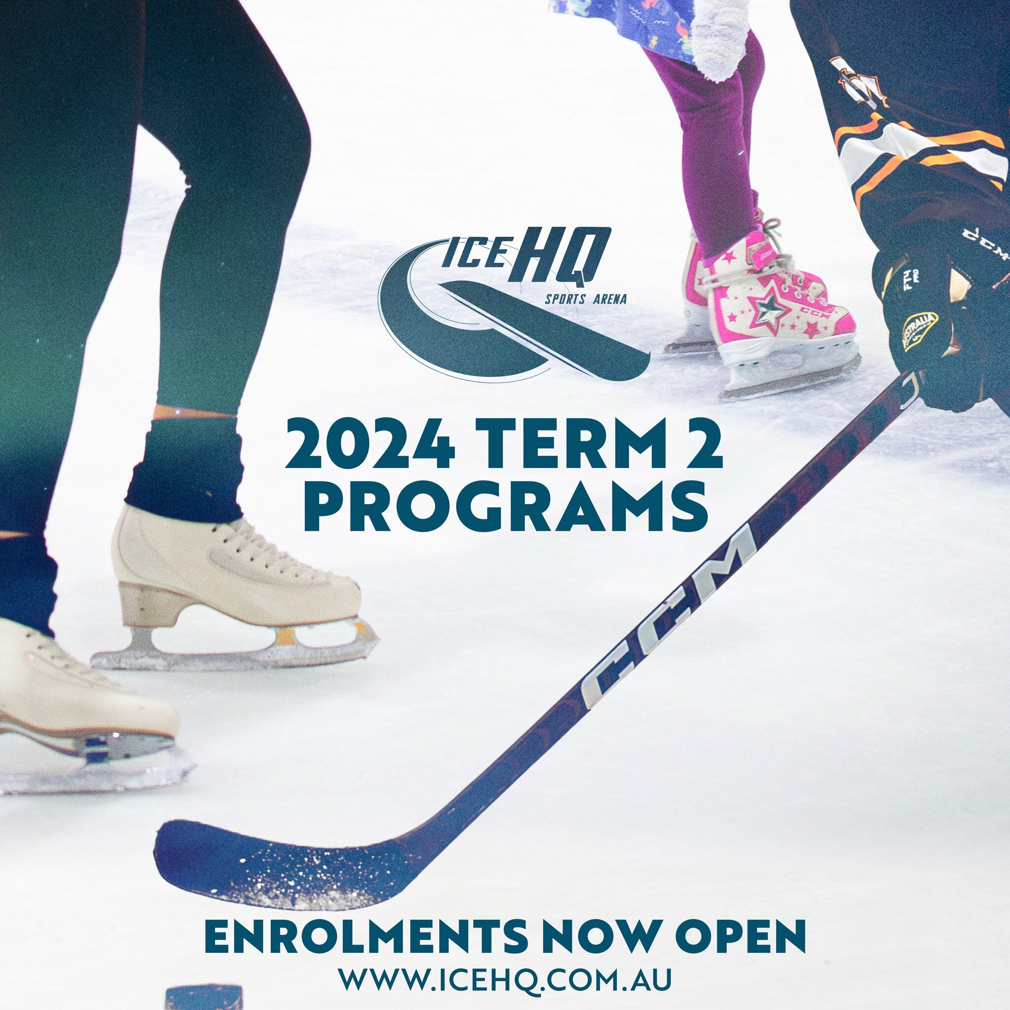 iceHQ Term 2 enrolments are now open 🤗⛸️🏒

Classes start the week of April 15th, do not delay in enrolling! Places are strictly limited and most will sell out!

⛸️ Skate School: Mondays 5pm-7pm, Wednesdays 5pm-6pm and Saturdays 9:30am-11:30am

⛸️ S