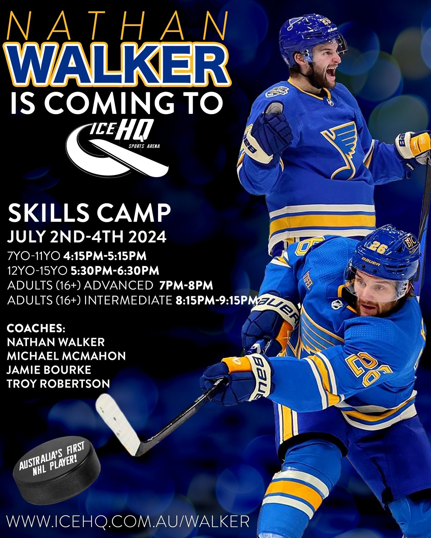 It&rsquo;s been tough keeping it under wraps, but we&rsquo;re ready to announce iceHQ&rsquo;s biggest news ever&hellip;
Nathan Walker is coming to iceHQ!

Do not miss this once in a lifetime opportunity to train with Australia&rsquo;s first NHL playe