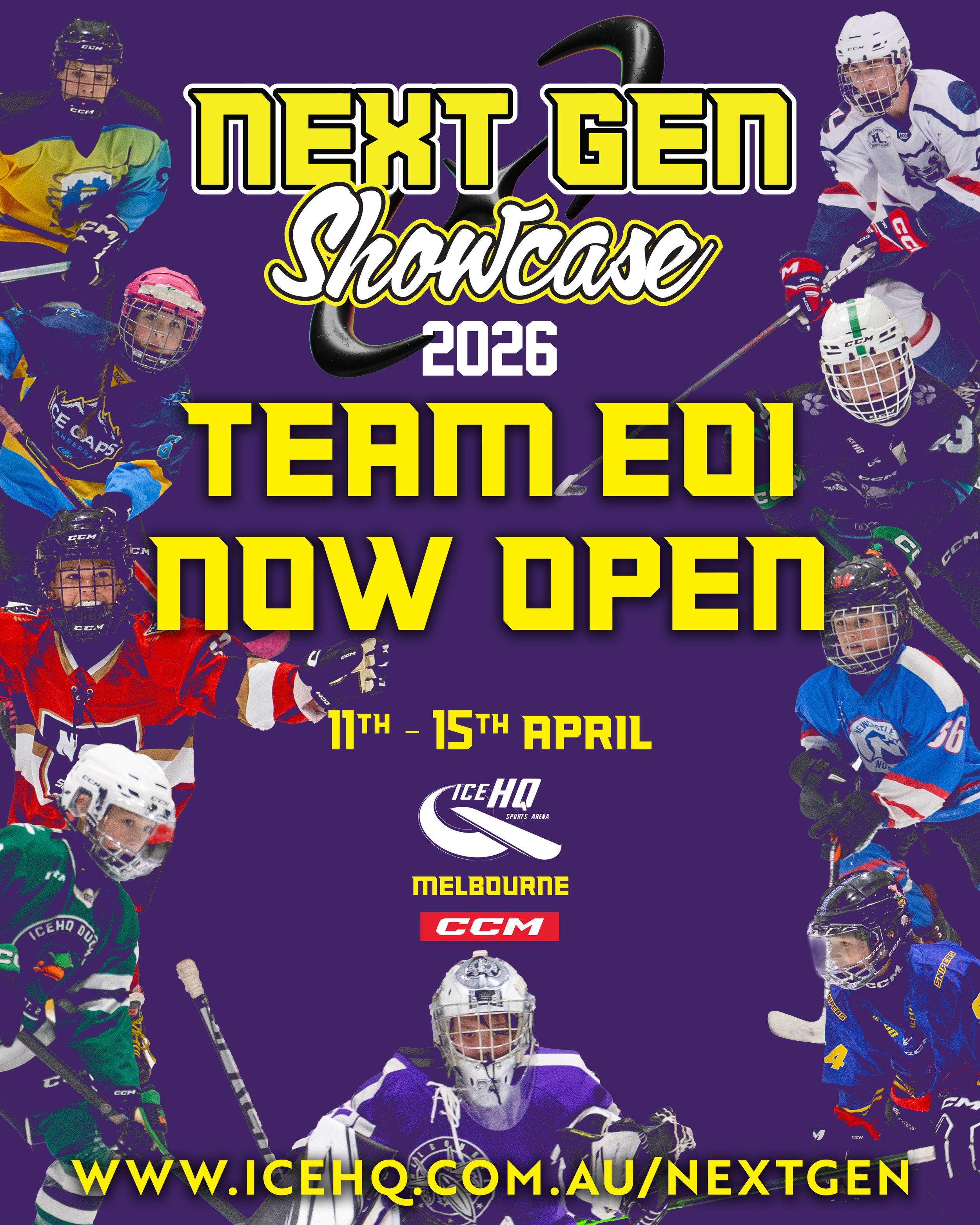 Next Gen Showcase 2026 Team Deposit