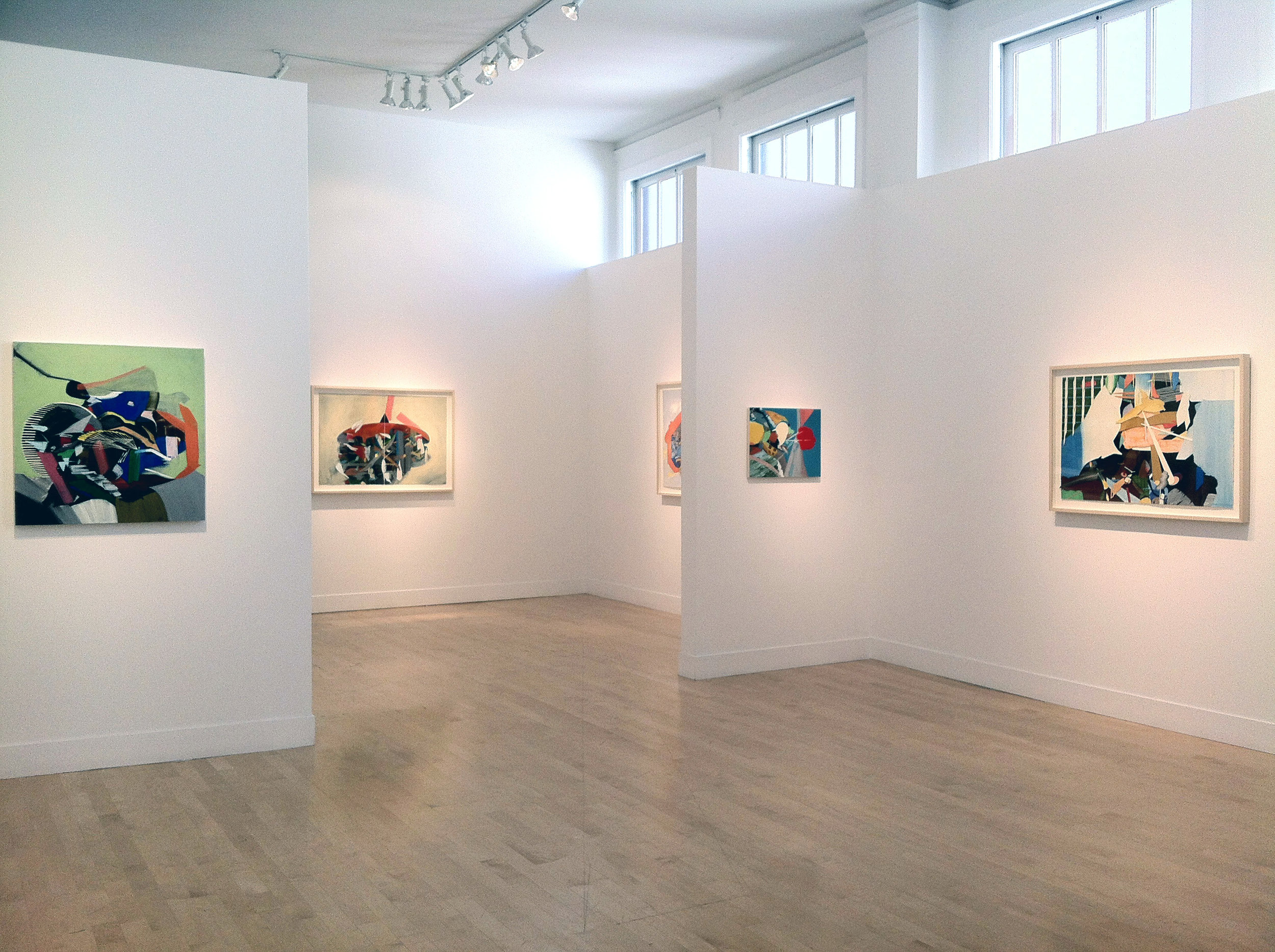  Installation view, “Skipping Over Damaged Area,” Gregory Lind Gallery, San Francisco, 2012 