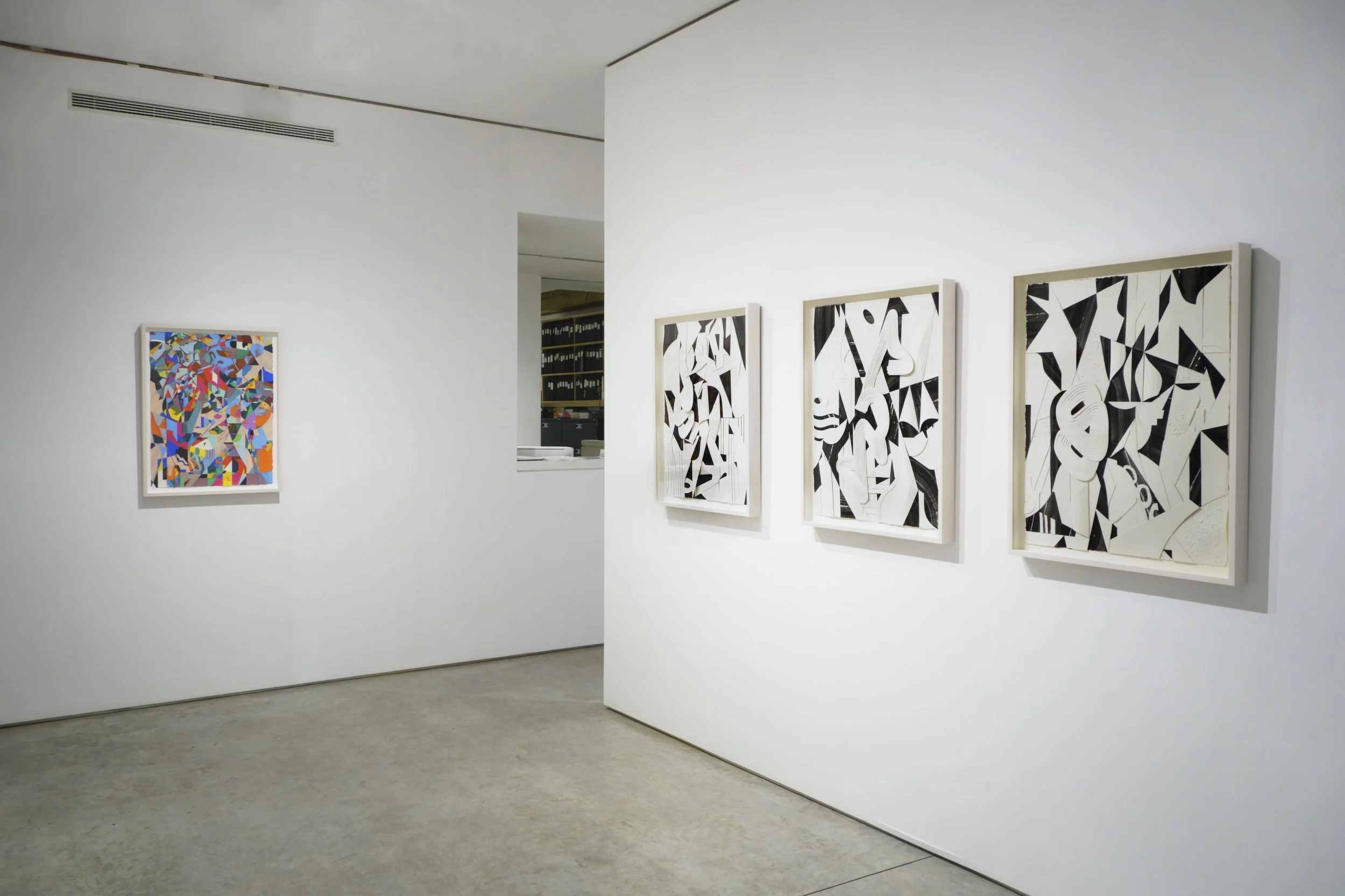  Installation view, “Sticky Wicket,” Pavel Zoubok Gallery , New York, 2018 