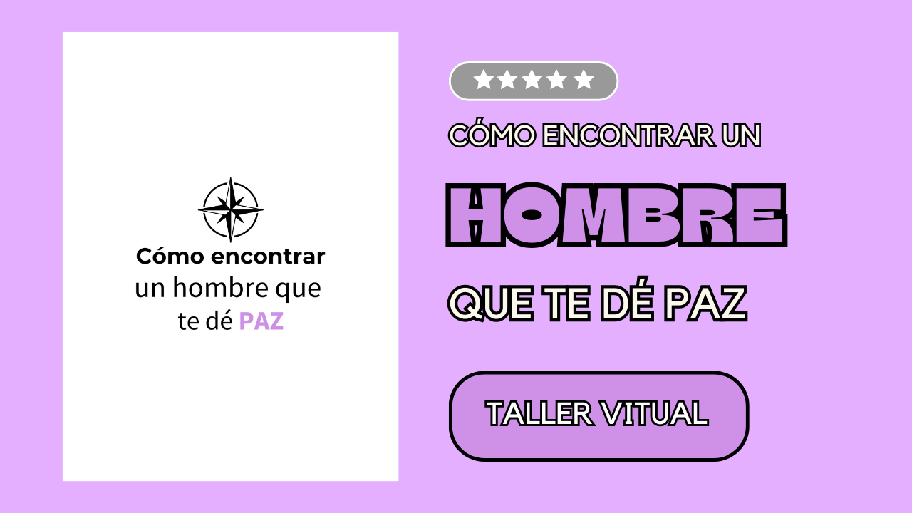 Cómo encontrar un hombre que te dé paz
