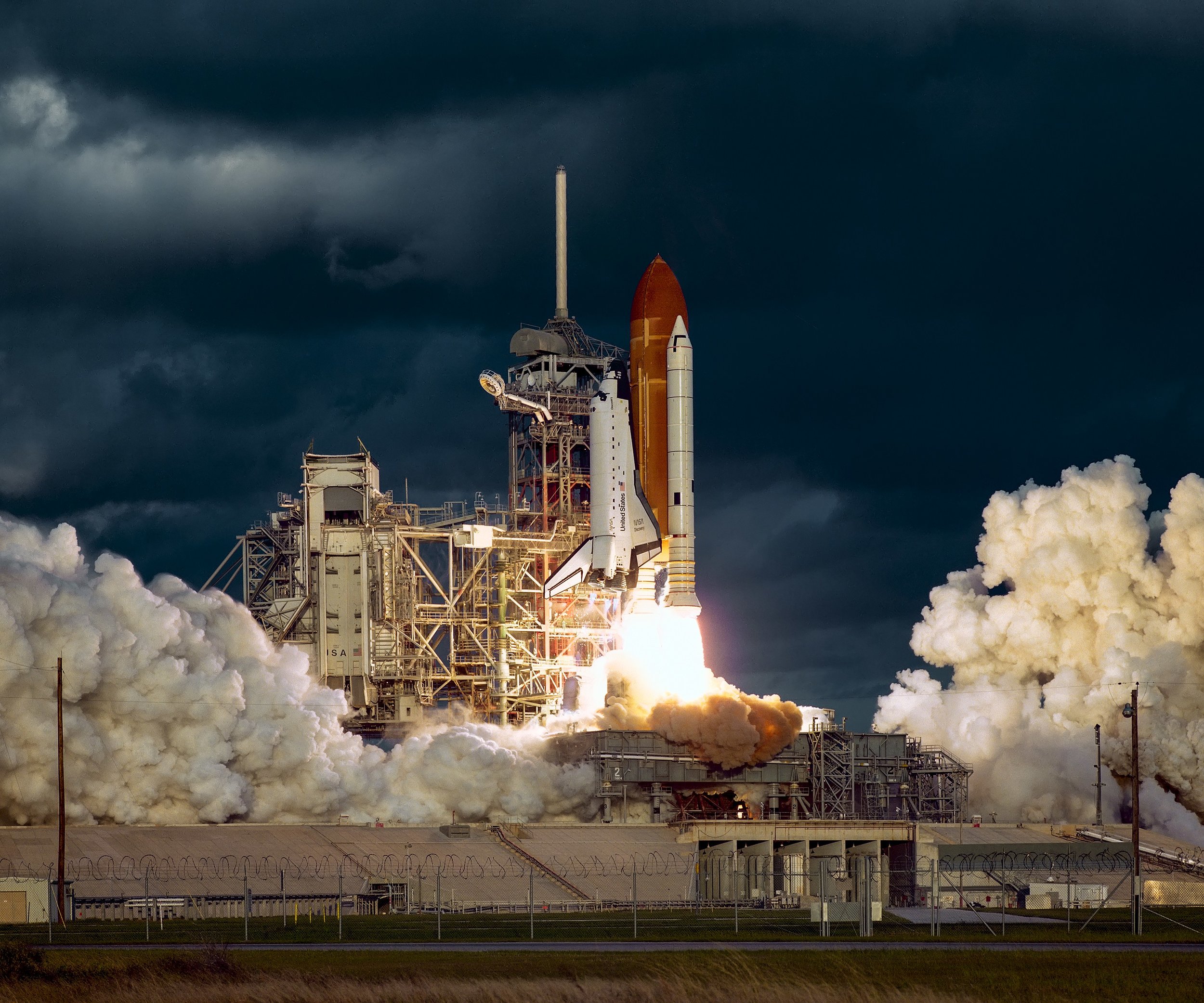 John A. Chakeres, Discovery Mission 51A - Pad 39A Remote Site 1 , 1984