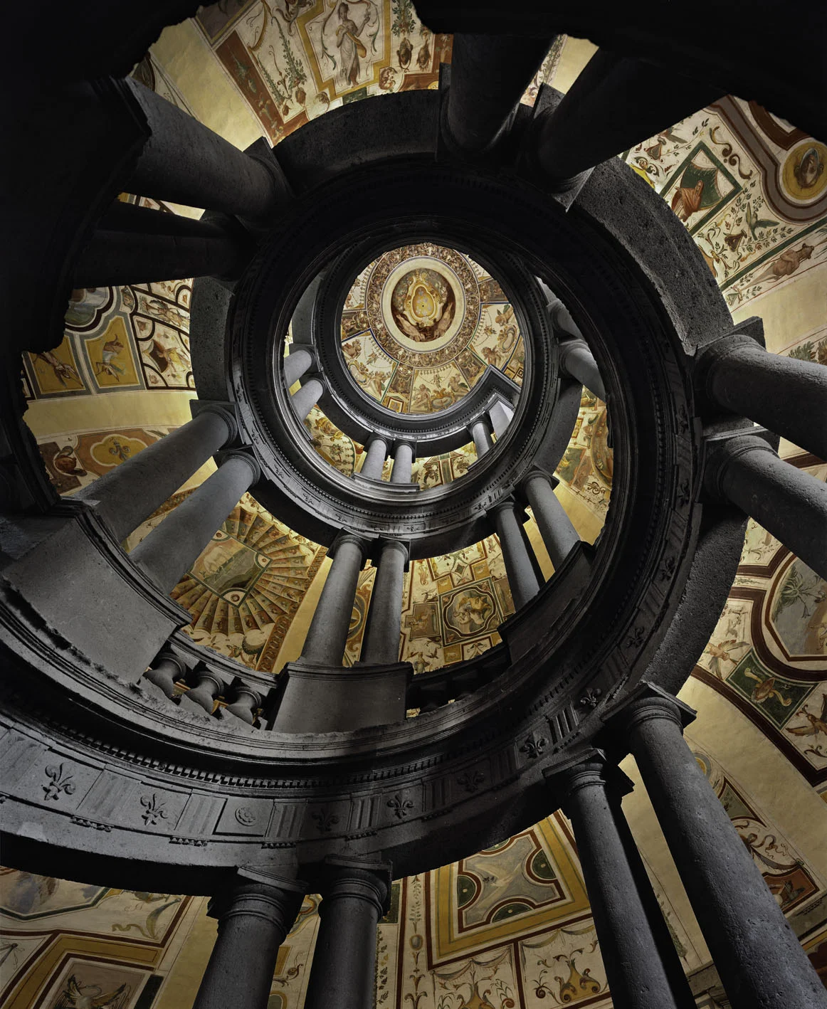 Ertug, Villa Farnese Royal Stairs, Caprorola, Italy