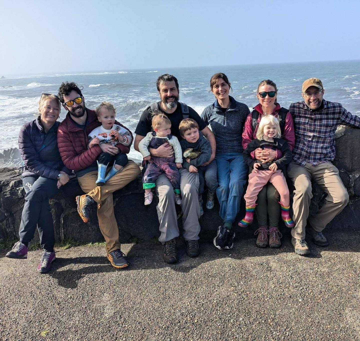 Just the sweetest weekend on the Oregon coast with incredible friends &amp; wee ones. Wild weather, happy kids, sturdy yurts, and meandering coastal hikes were all I needed. 
.
.
.
#oregoncoast #sunsetbay #wildweather #disconnected #happieness