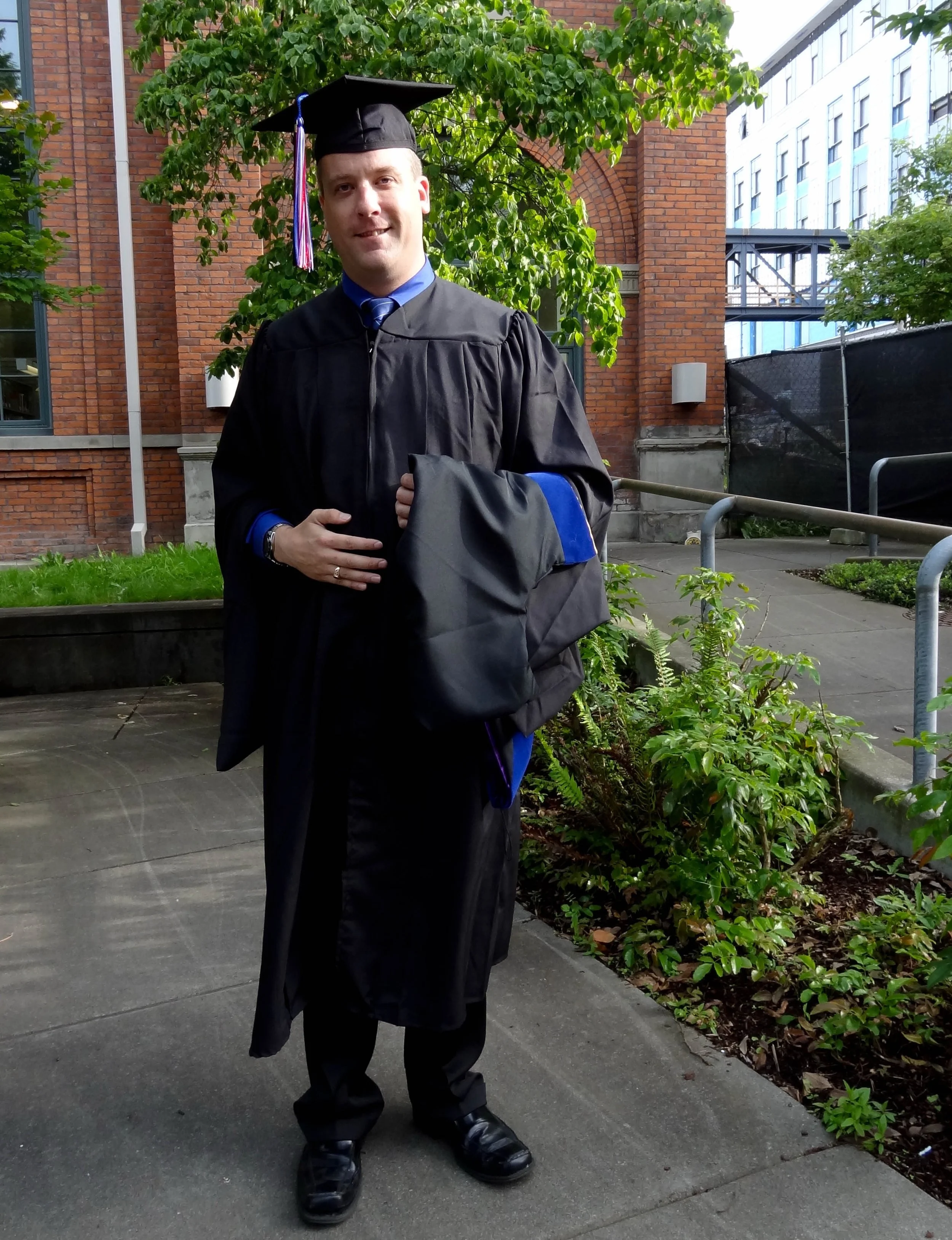 Today I remember my brother, John Grant Jackson. His death stays with me even after all these years, and I miss the hell out of him. 
.
He was SO PROUD of earning his MBA&mdash; and he worked hard for it. I am proud of him too.
.
Grateful today my so