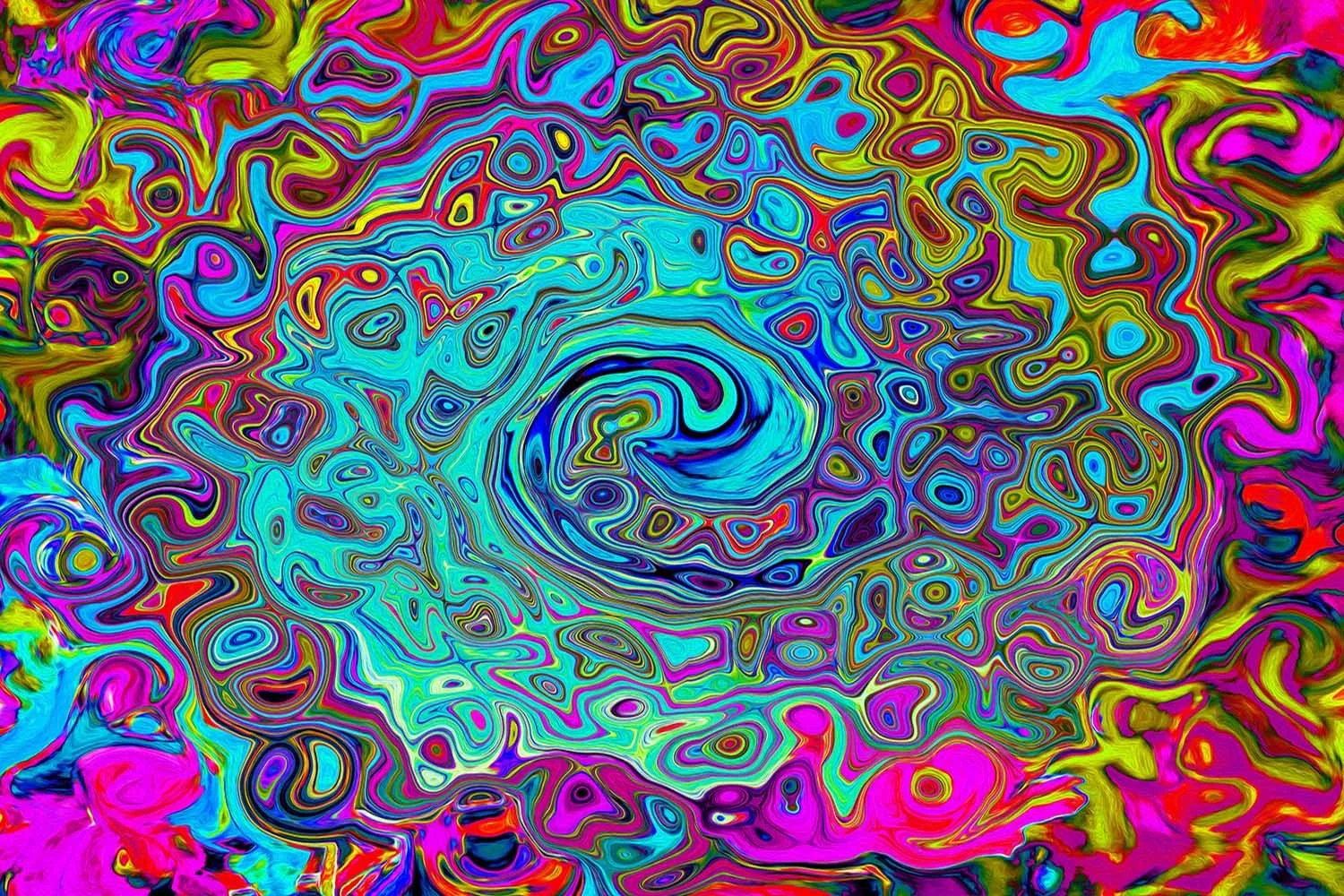 Groovy Liquid Swirls