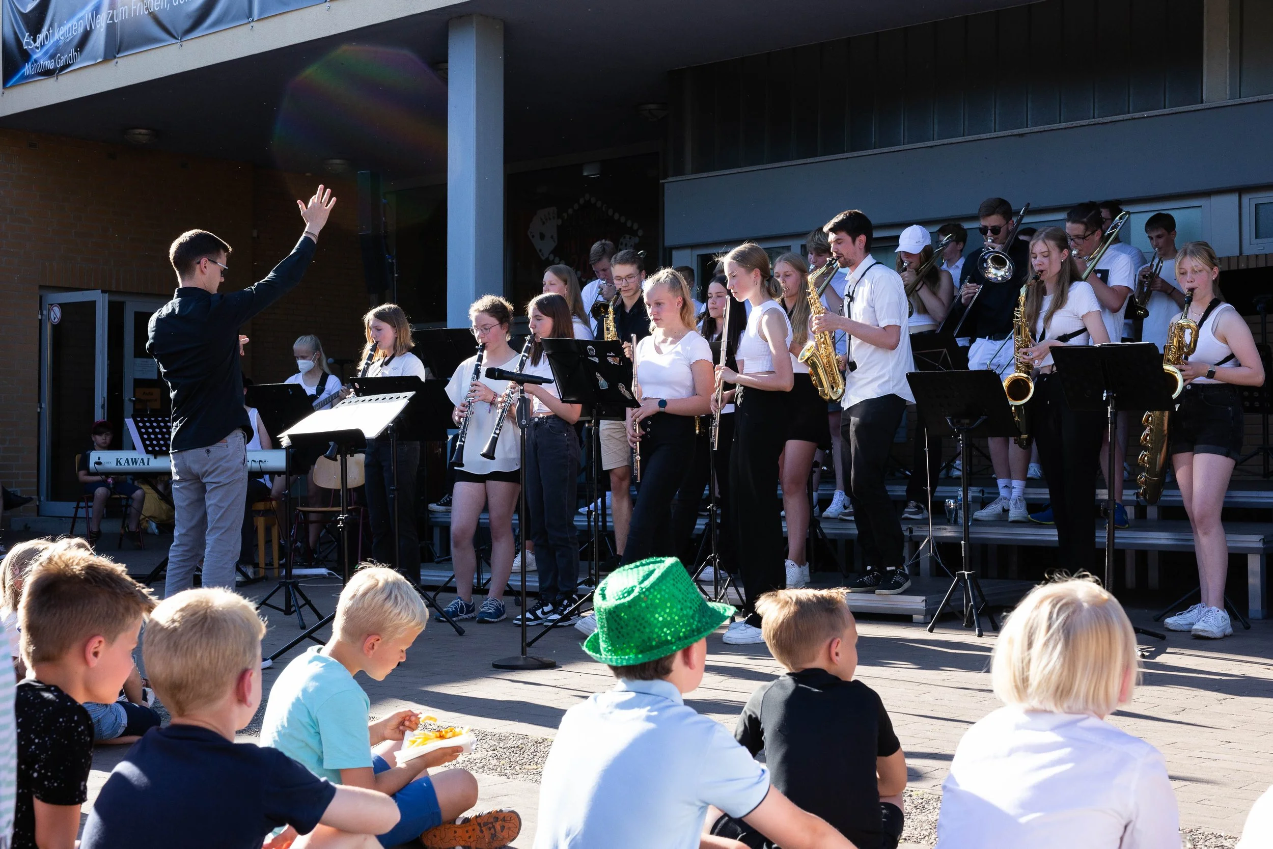KvG-Bigbands läuten Ferienanfang ein