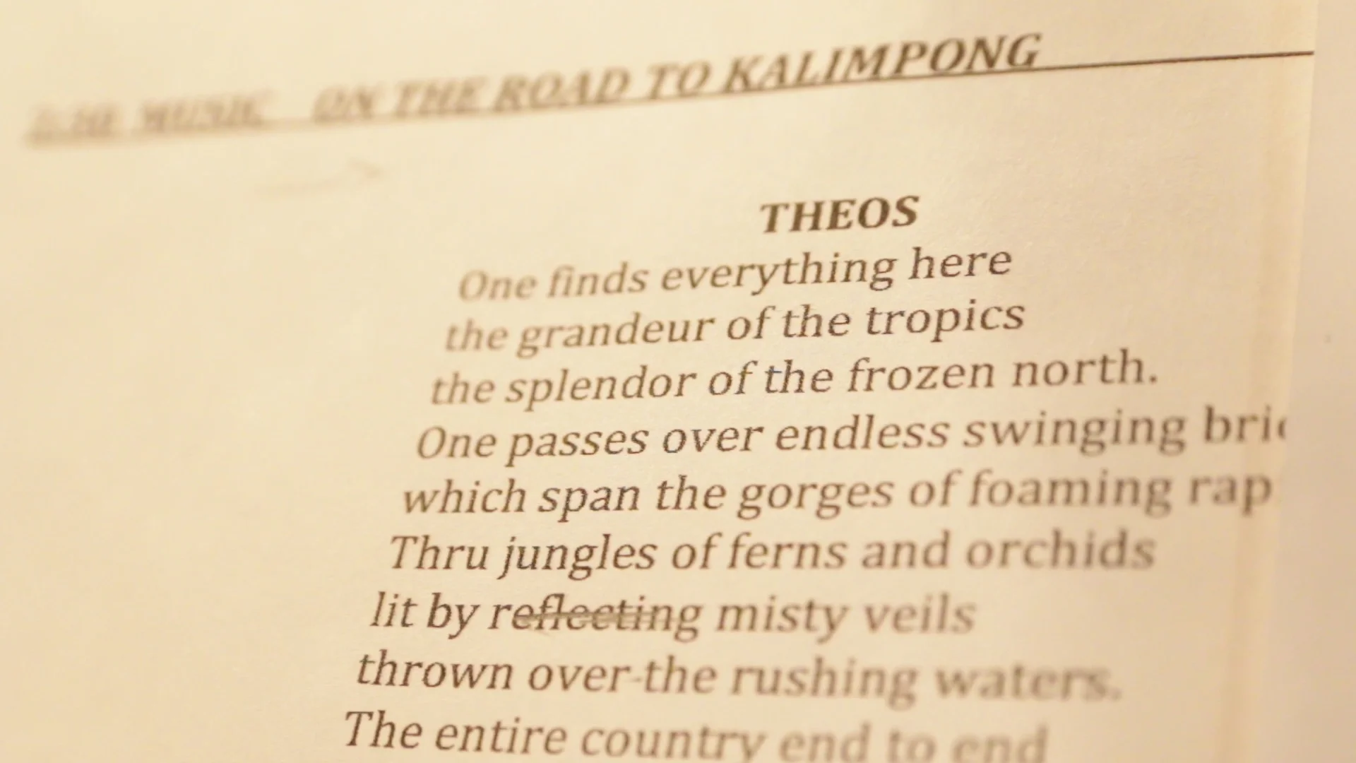 The libretto