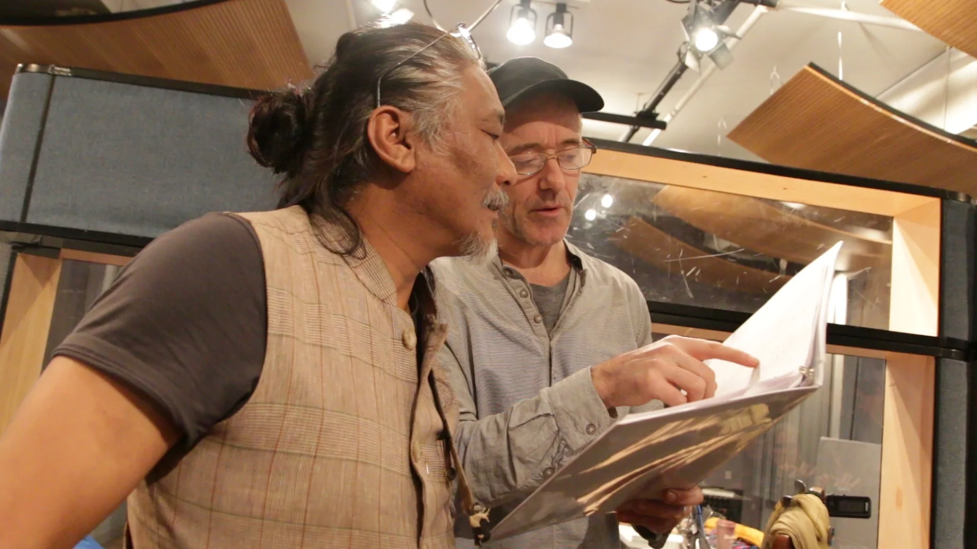 Kevin and Tenzin