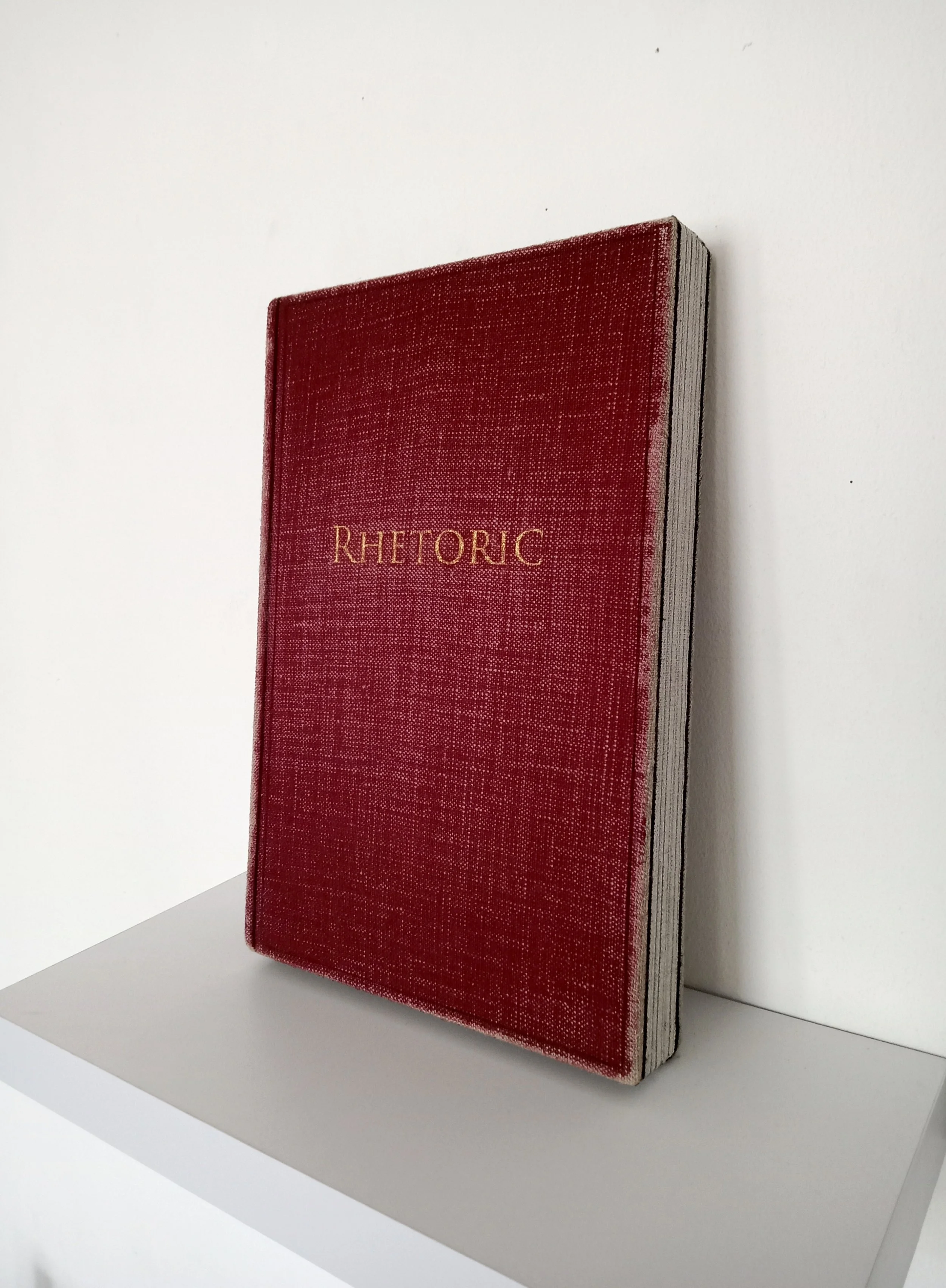 Rhetoric. [31 x 21cm] 2022