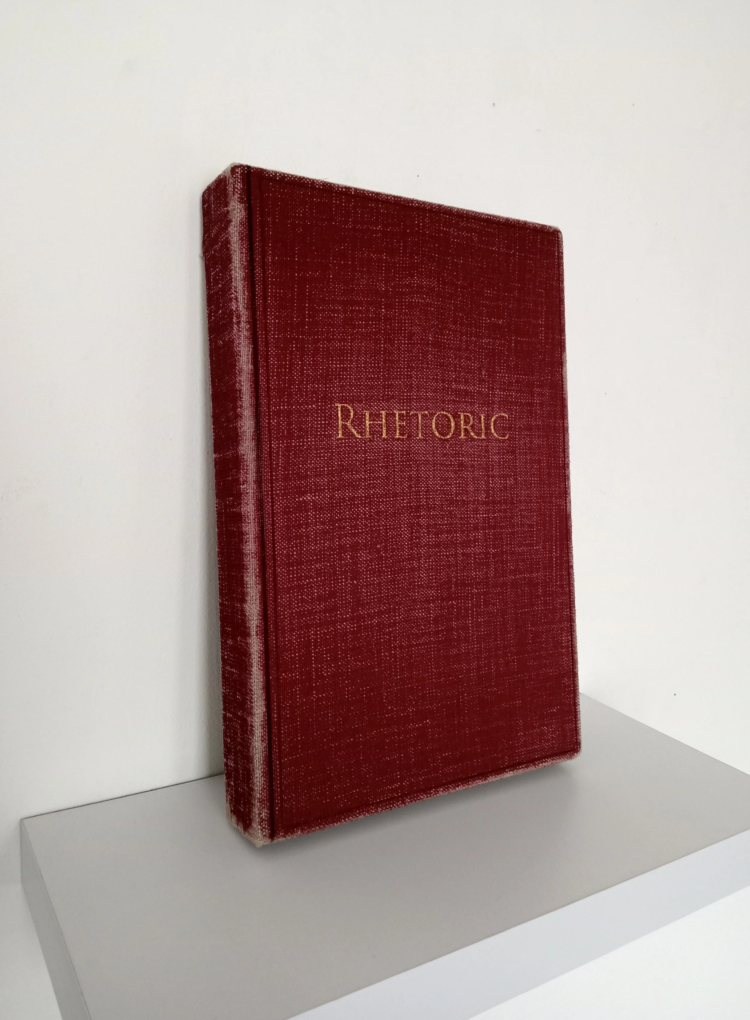 Rhetoric. [31 x 21cm] 2022