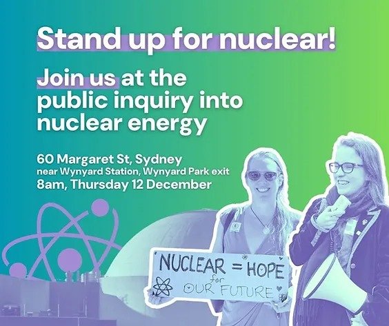 Stand up for Nuclear - Sydney!