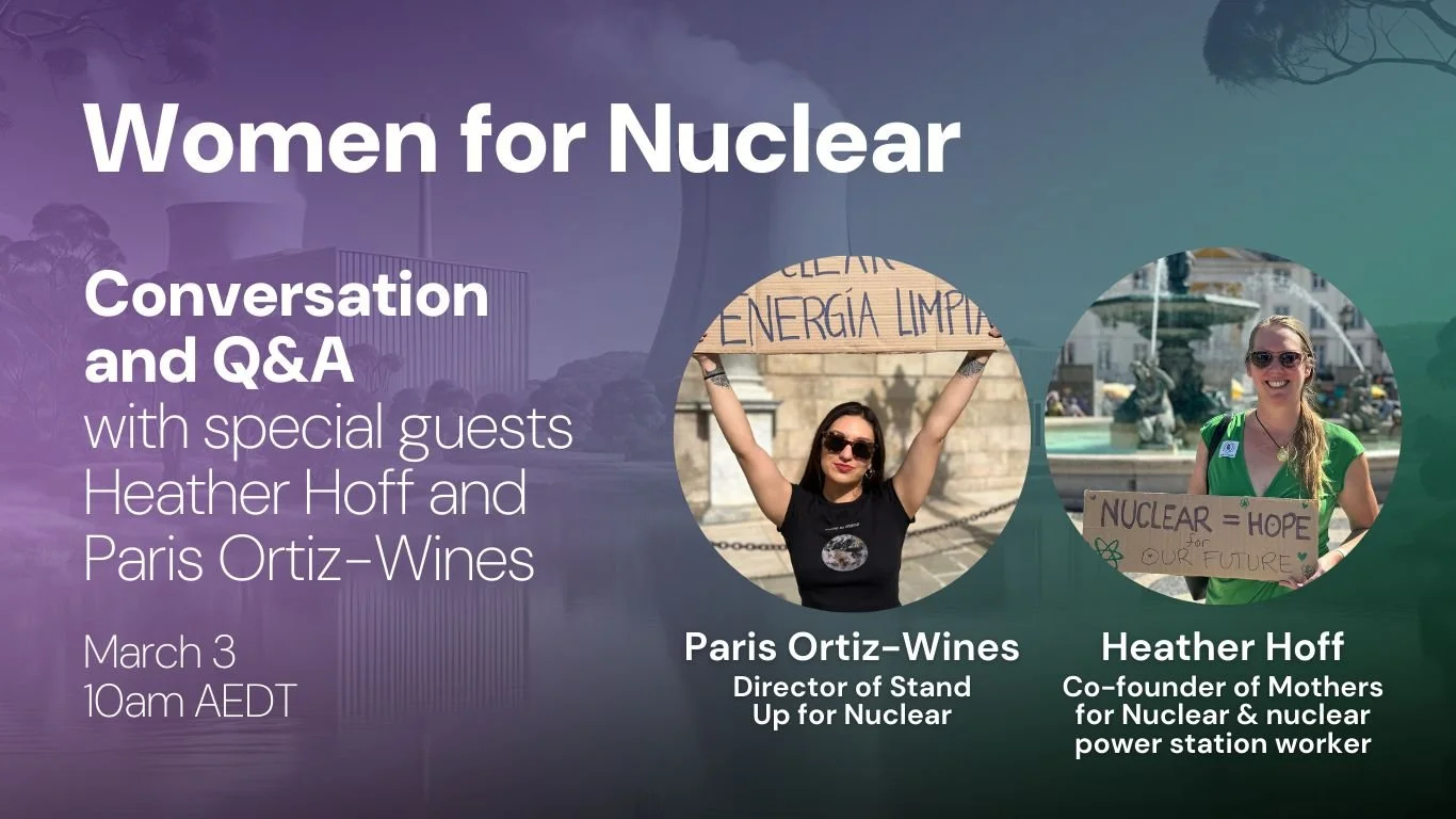 Women for Nuclear Conversation and Q&A
