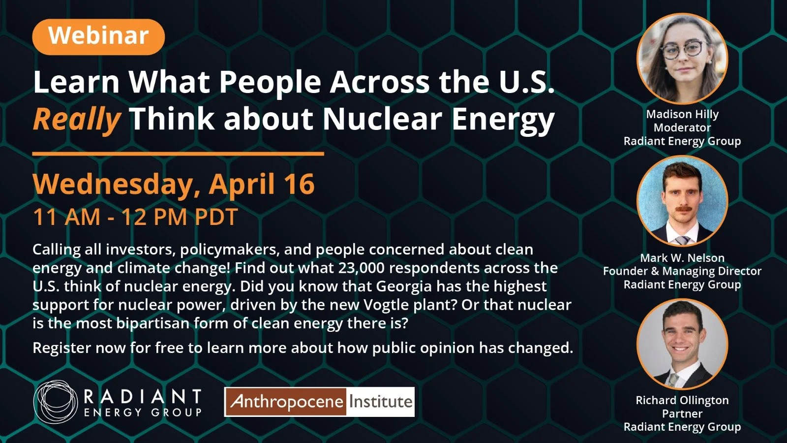 Radiant: USA Nuclear Public Opinion Webinar