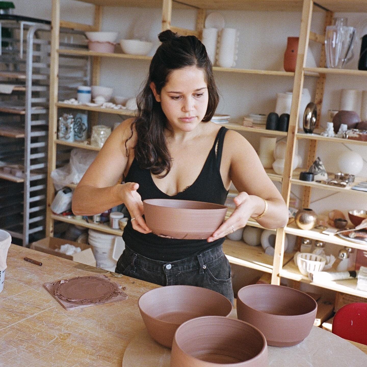 It&rsquo;s been so beautiful getting to watch our newest ceramics lady @honig_ceramics evolve her practice over the last few months. In September, she was trying out different clay bodies and glazes, and by December she was selling out her entire inv