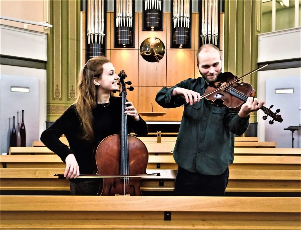 Concert met Duo Elon op de Showmans fair
