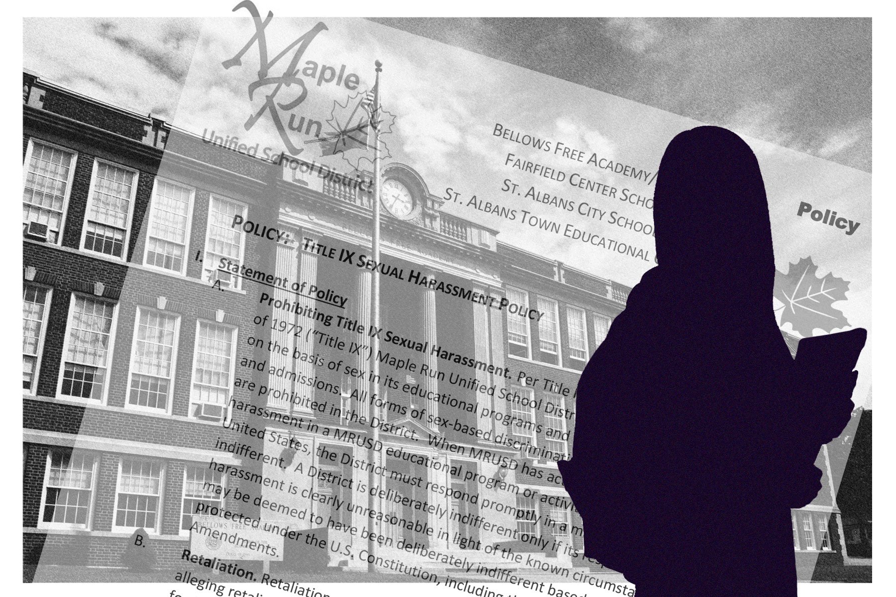 High school student says St. Albans district failed to support her after sexual harassment allegations.