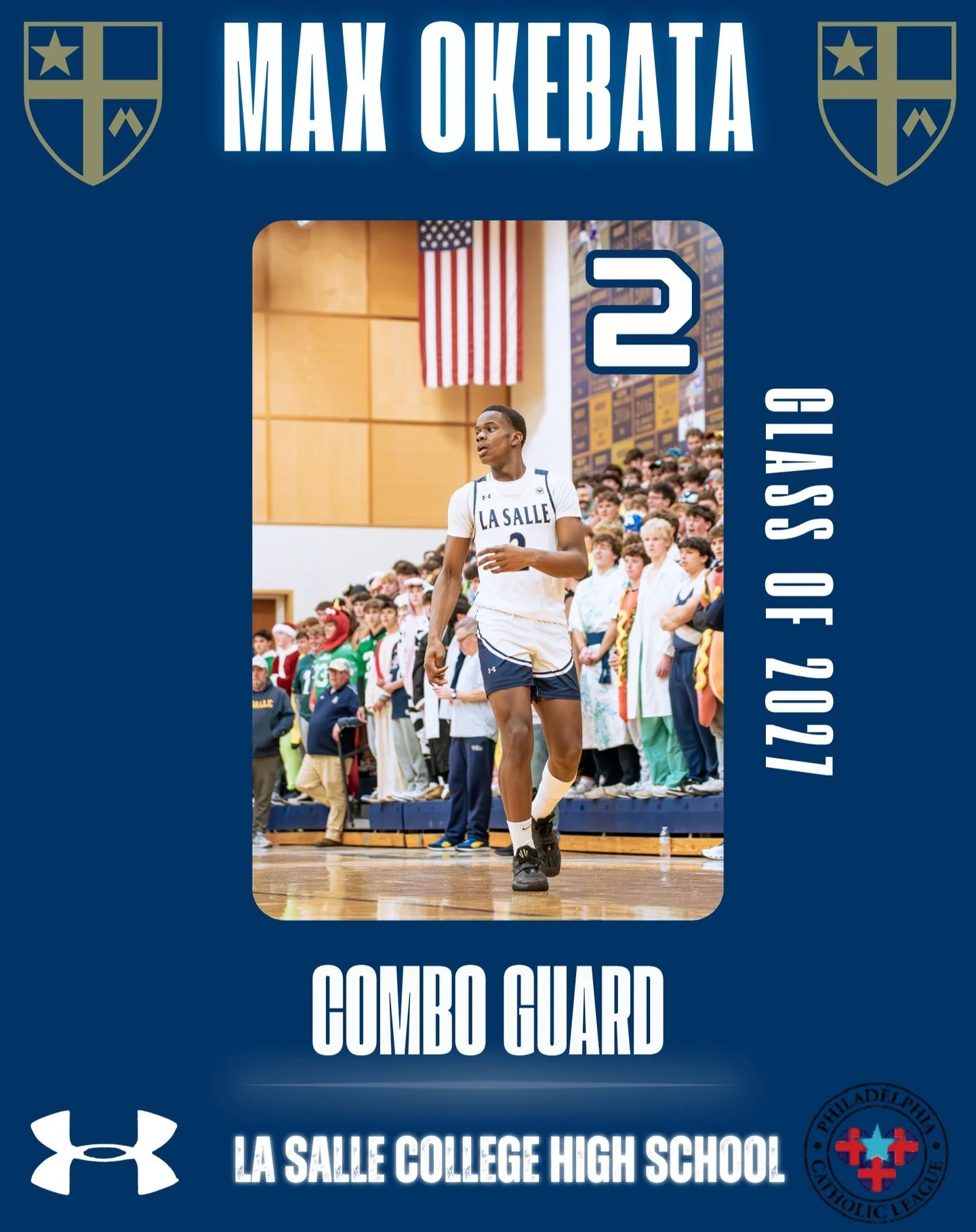 Max impacted the game in a number of ways over the course of both Philly Live sessions. Checkout our Player Spotlight.

vs. Cleveland Central Catholic: 
18 PTS, 7 REB, 4 AST, 5 STL 

vs. Tatnall School: 
19 PTS, 6 REB, 6 AST, 4 STL

vs. JP McCaskey H