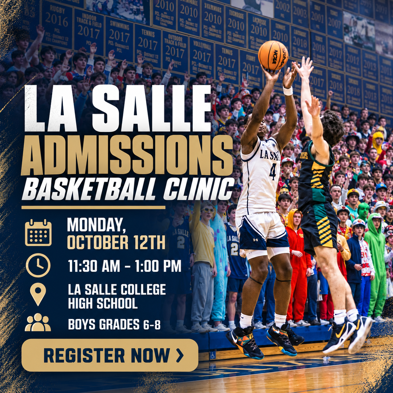 La Salle Basketball Admission Clinic
