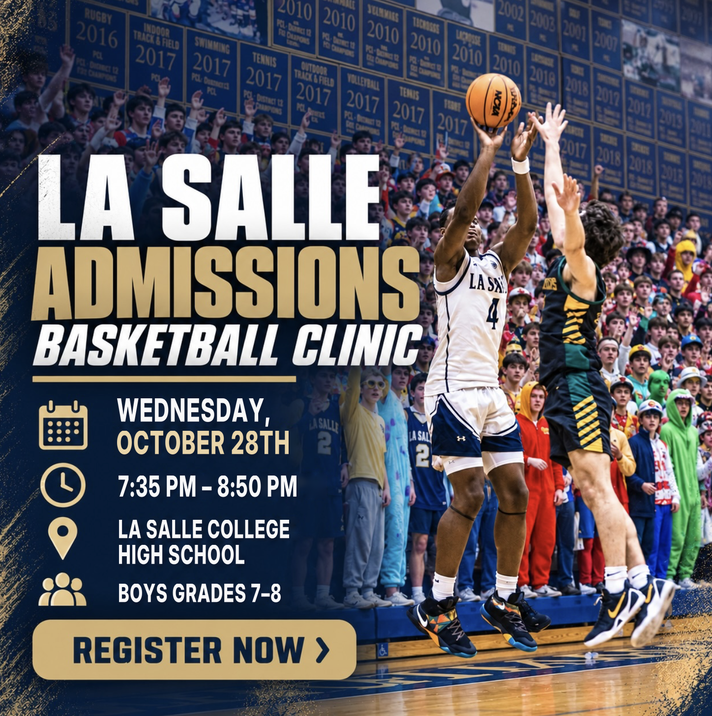 La Salle Admissions Basketball Clinic