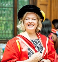 Dr GILL BARHAM - Doctorate Honoris Causa