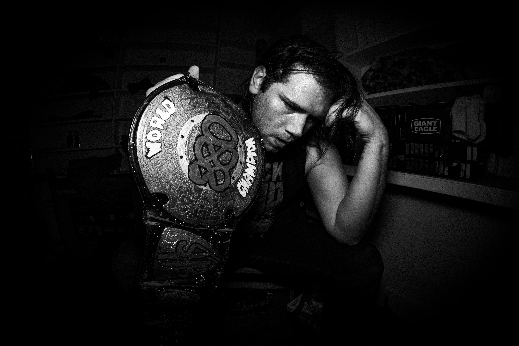 @remylavey after his victory over @tatianawrestles at @880wrestling's #TNF on 10-24-24. Check out the match and the rest of the card on @indywrestling.us!