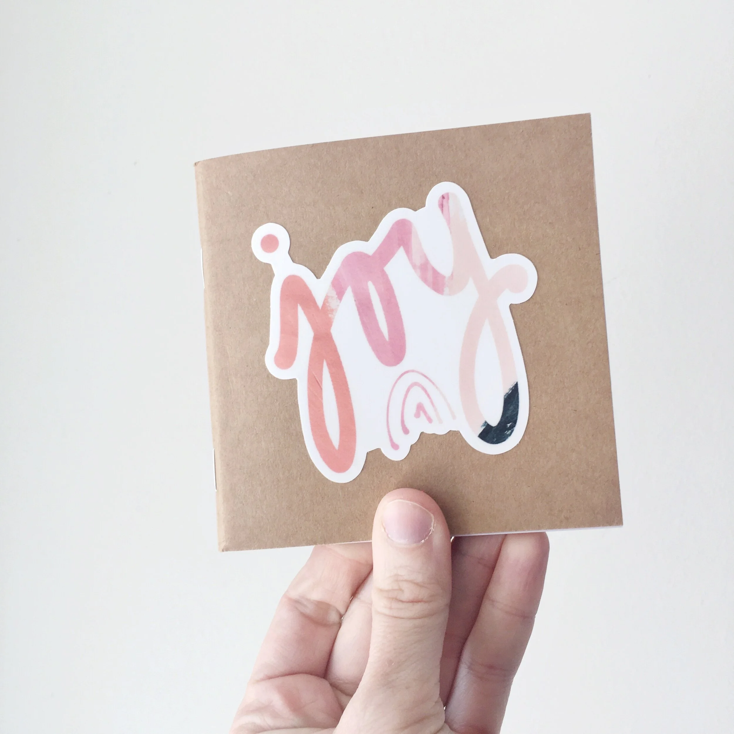 joy vinyl decal waterproof sticker