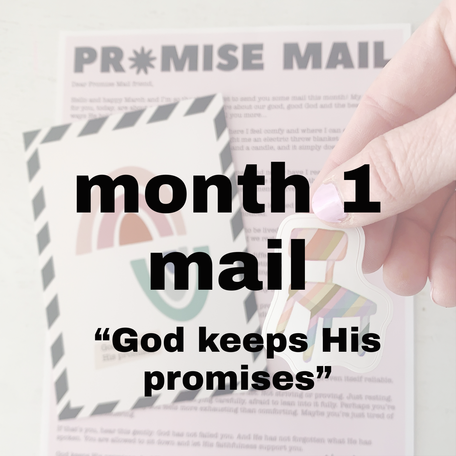 God Keeps His Promises Christian Snail Mail