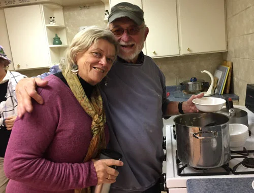 Couple in Kitchen