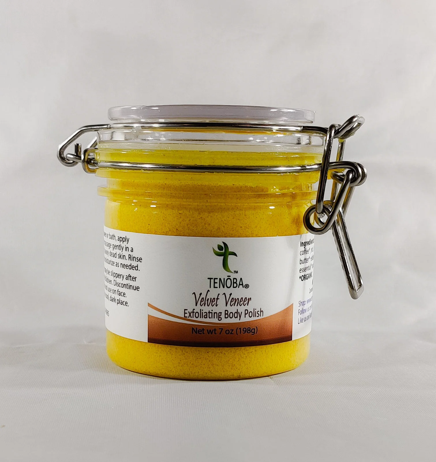 Body Scrub Organic Turmeric — TENŌBA® Bodycare