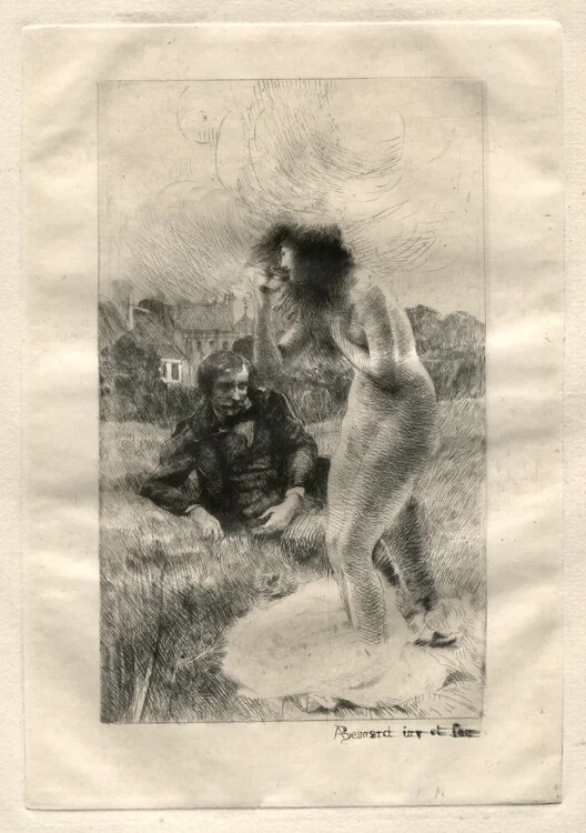Albert Besnard, Le Bol de lait de Sainte-Assise