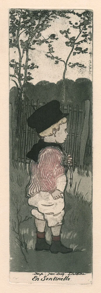 Eugène Delâtre, En Sentinelle
