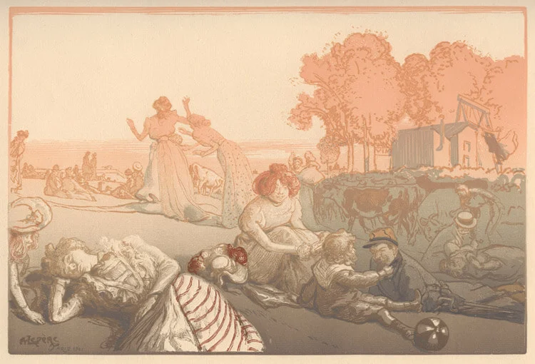 Auguste Lepère, Bucolique Moderne