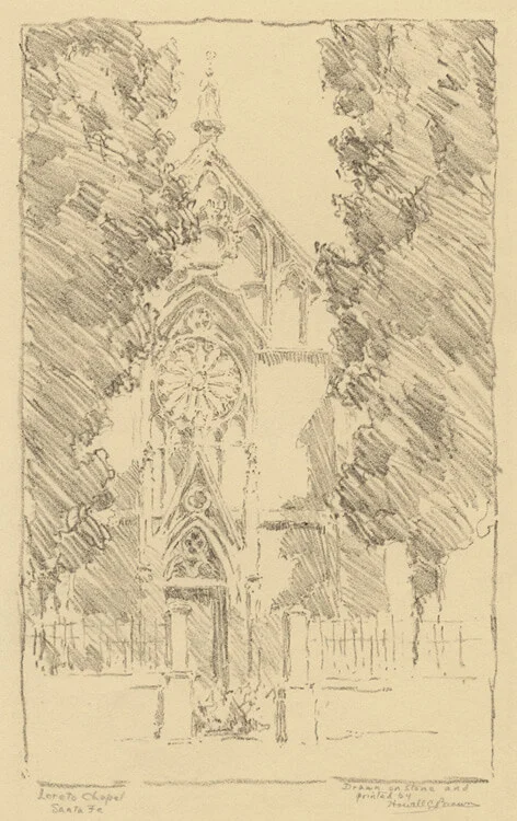 Howell Chambers Brown, Loreto Chapel, Santa Fe