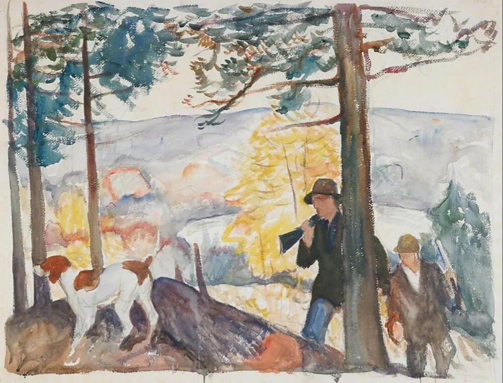 John Steuart Curry, Hunting Dog