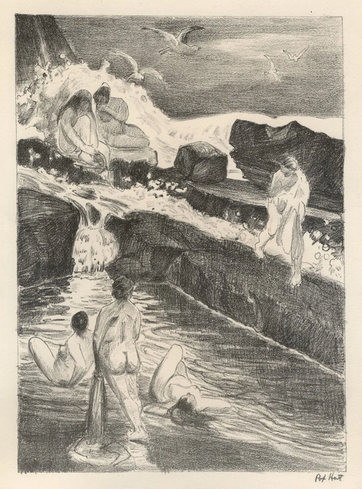 George Overbury (Pop) Hart, Bathers