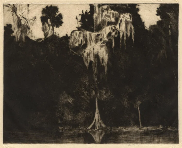 Ernest Haskell, Ghost Cypress, Florida
