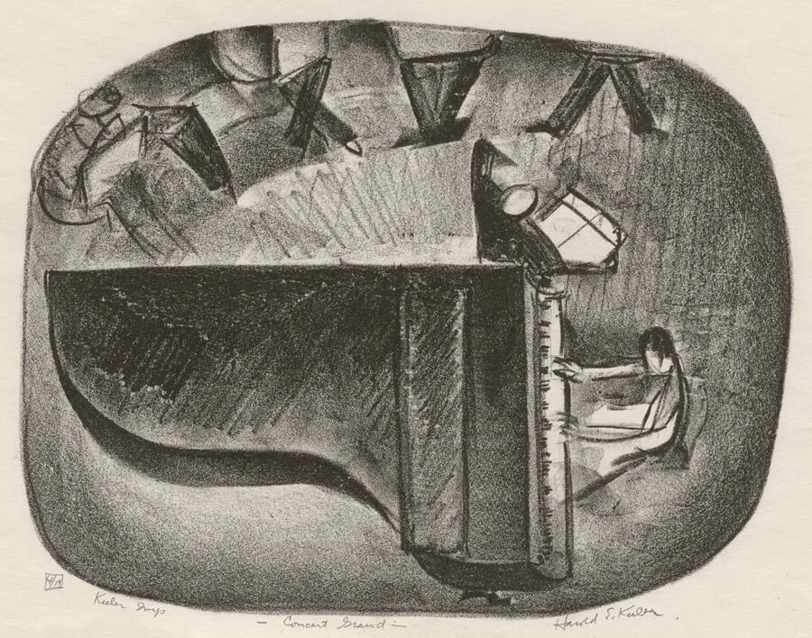 Harold E. Keeler, Concert Grand