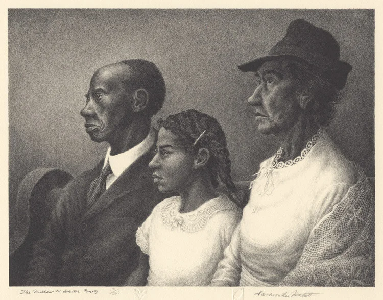 Jackson Lee Nesbitt, The Mathew W. Johnston Family