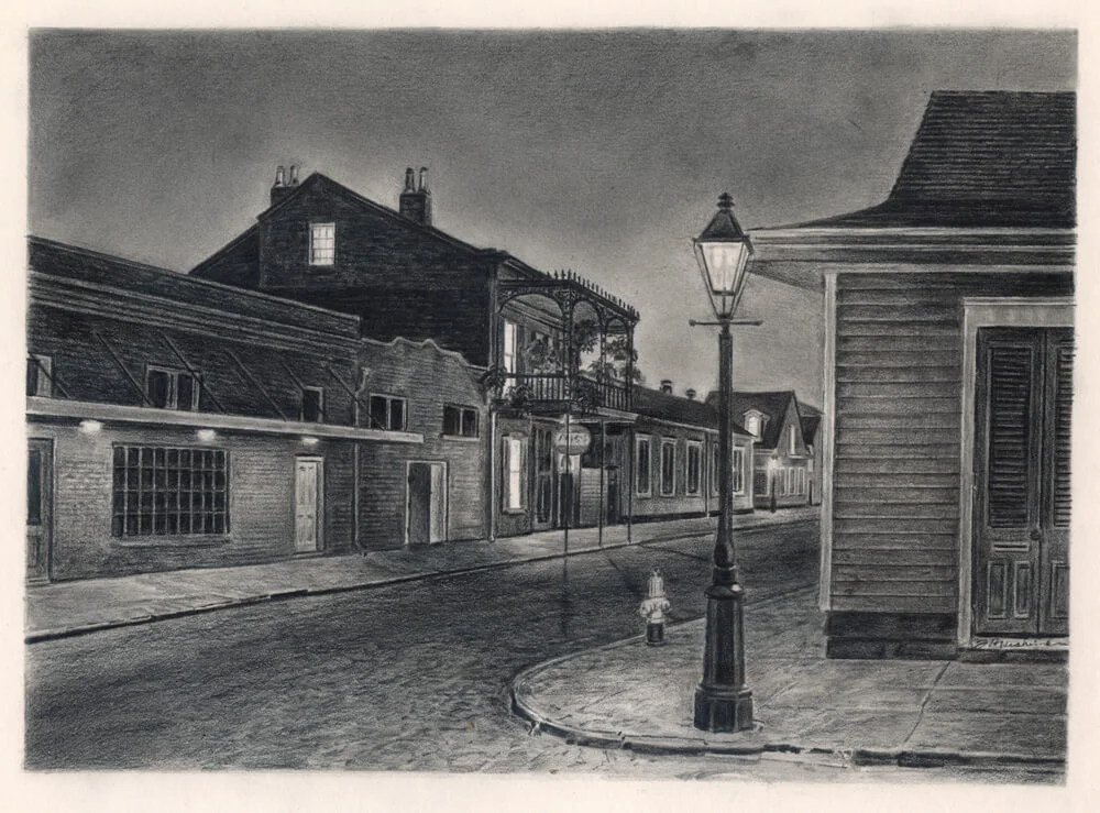 The Rising Sun (pencil study)