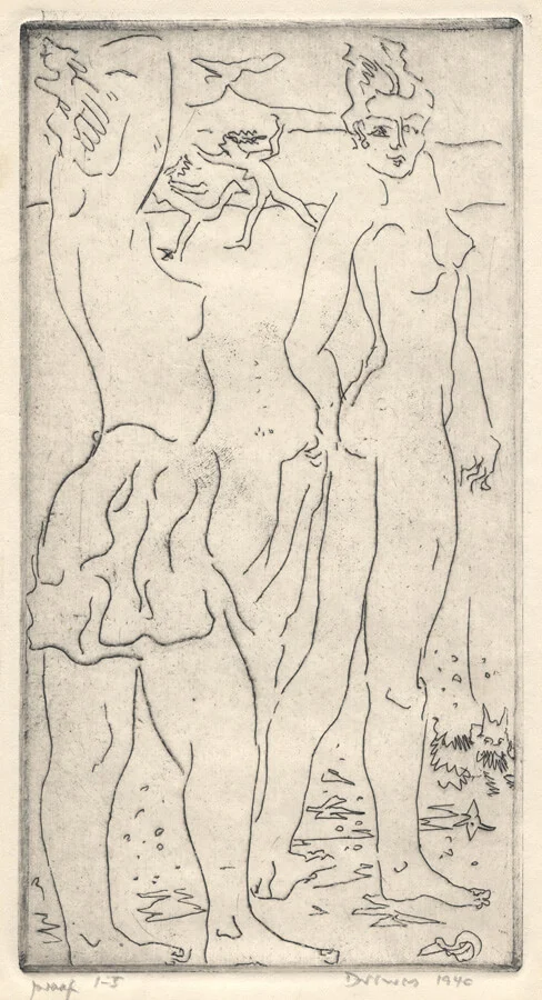 Two Women on the Beach