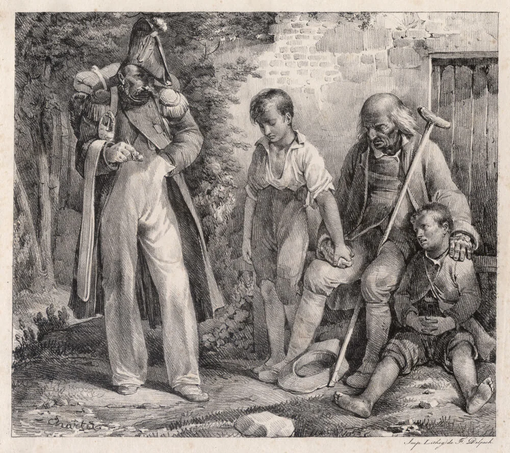 Nicolas Toussaint Charlet, L’Aumône