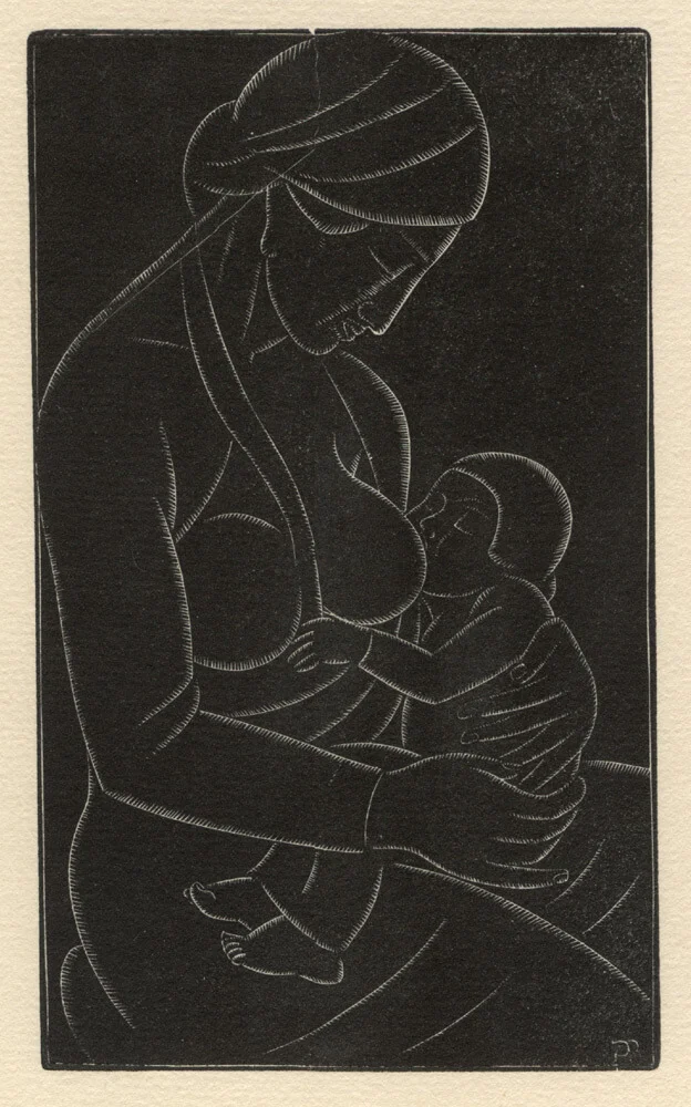 Eric Gill, Mother and Child