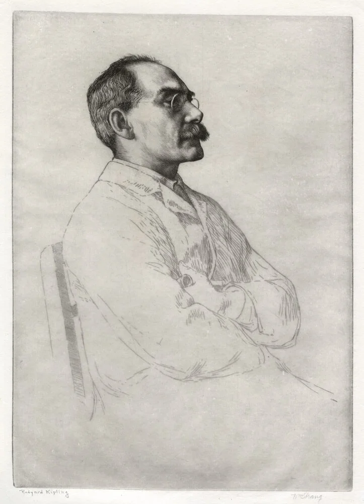 William Strang, Portrait of Rudyard Kipling
