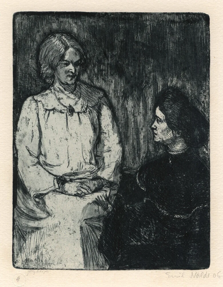 Emil Nolde, Freundinnen