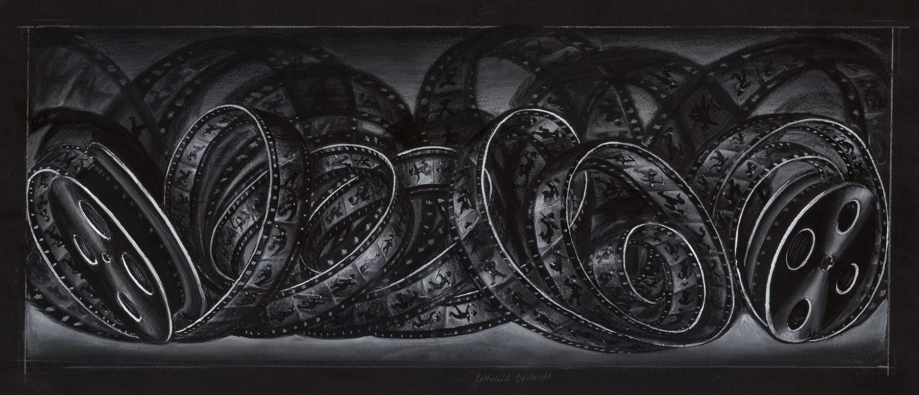 Celluloid Cycloids, drawing