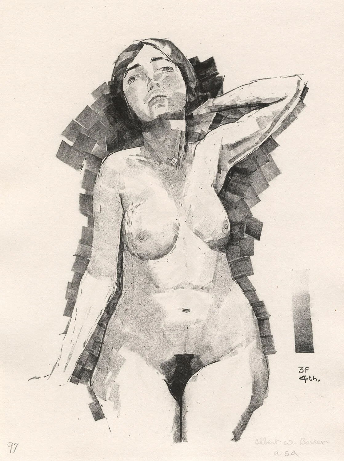 Albert Barker, Nude #4