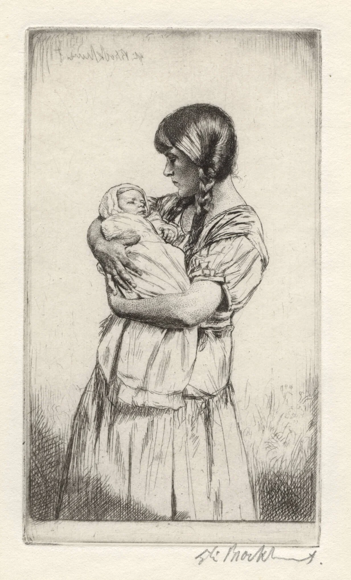 Gerald Brockhurst, The Two Mélisandes